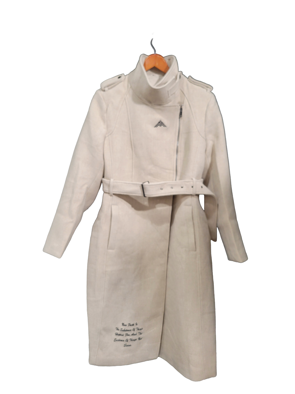 Ladies Cream Trench