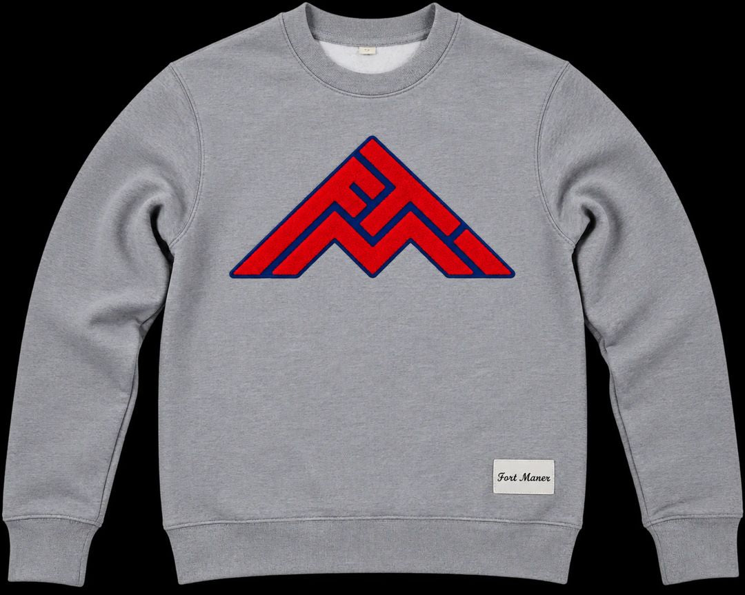 Durkio Channel Patch Crewneck