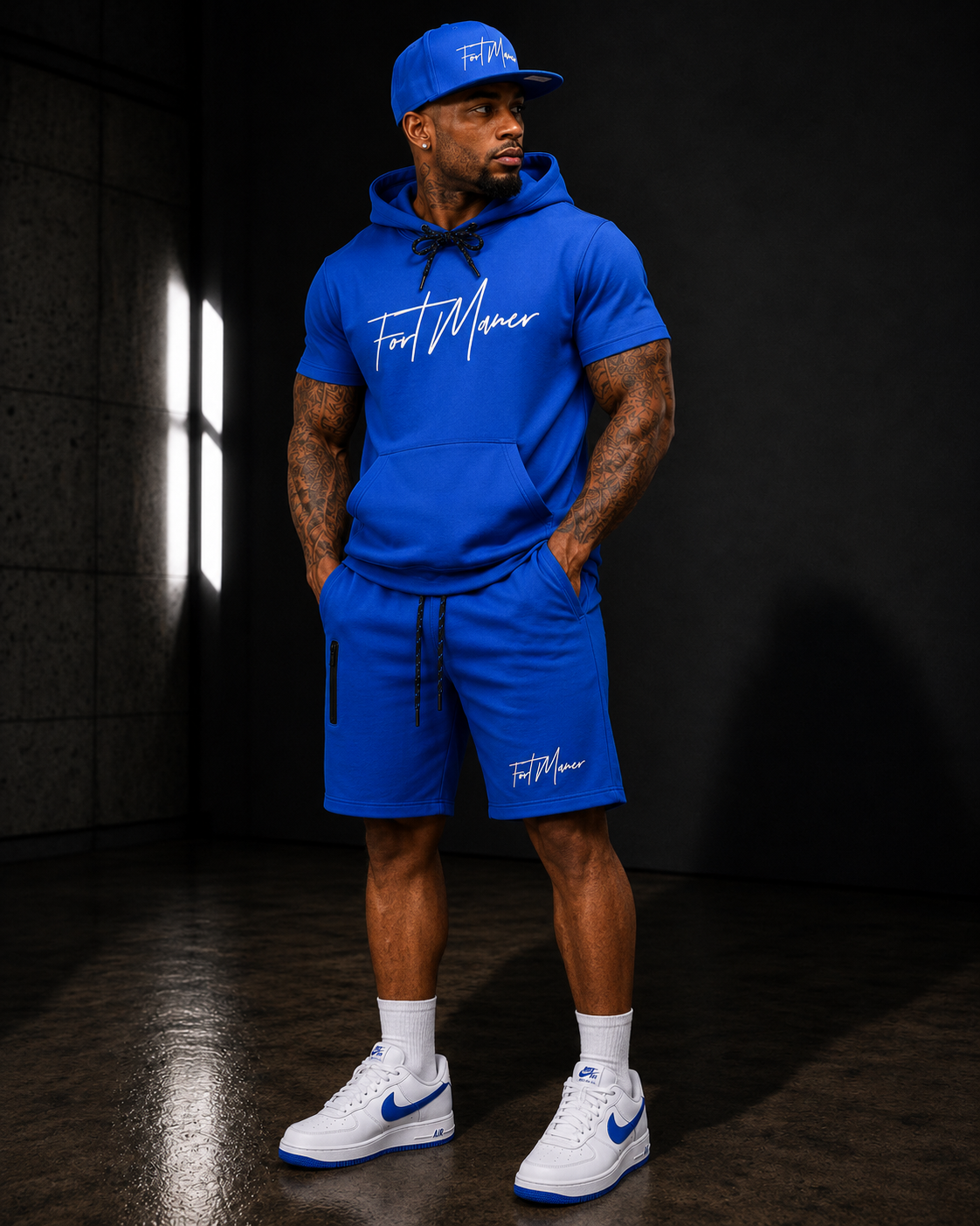 Men's Signature Hooded Short Set