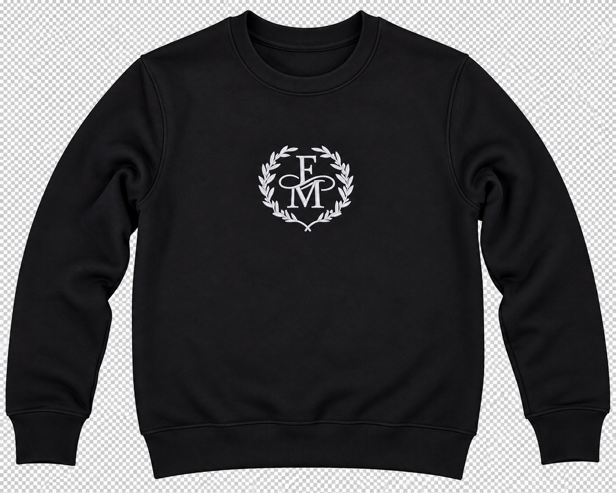 FM Signature Crest Crewneck