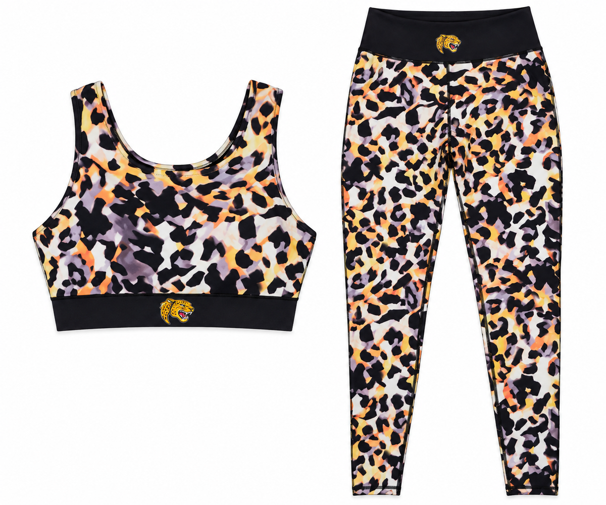 Ladies Jaguar Yoga Set