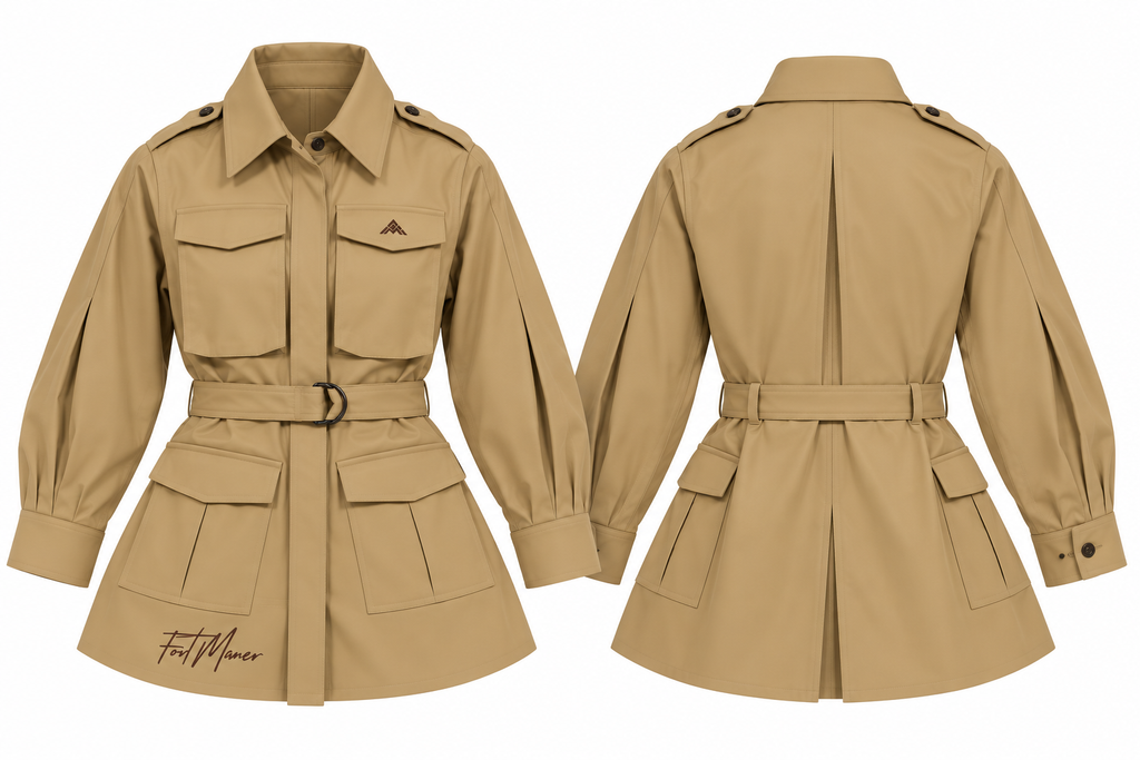 Fort Maner Ballerina Trench Dress