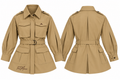 Fort Maner Ballerina Trench Dress