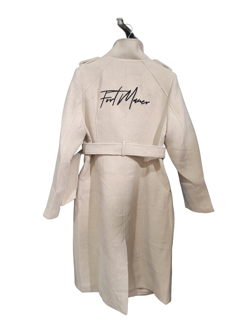 Ladies Cream Trench
