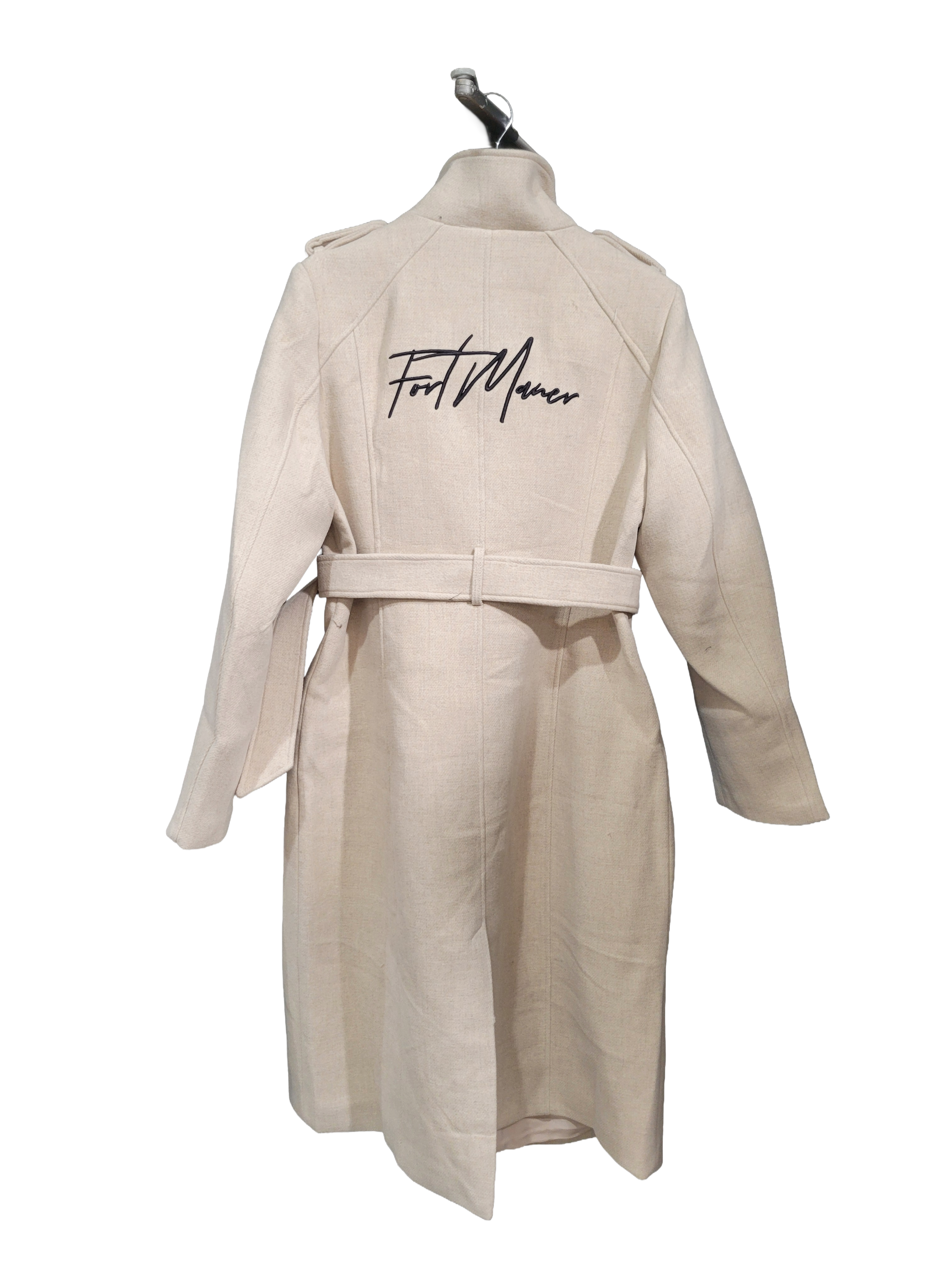 Ladies Cream Trench